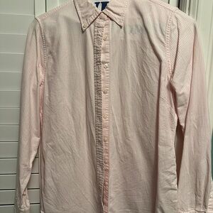 Classic Pink Striped Women’s Shirt